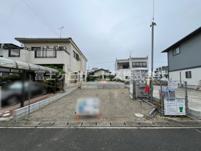 【外観】 | 浜松市浜名区豊保 新築一戸建て 2期 | 現在建築中の外観画像です。ご内覧は同じメーカーの完成物件へご案内いたしますので、いつでもご相談ください！