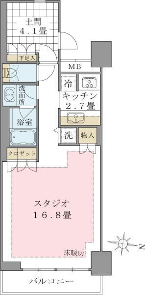 Ｂｒｉｌｌｉａ　ｉｓｔ　東雲キャナルコートの間取り