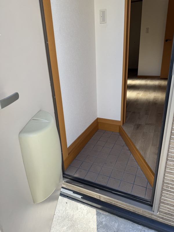 サンパティークの玄関