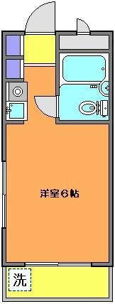 スカイコート桜新町の間取り