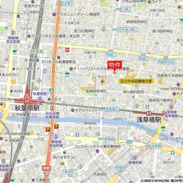 Ｐｒｅｍｉｅｒ秋葉原イーストの地図