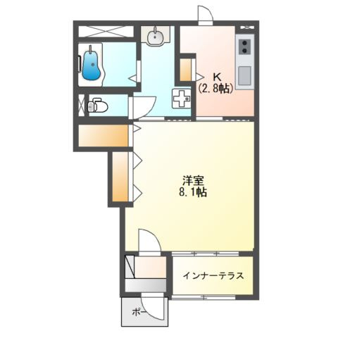 ＩＳＥＹＡの間取り