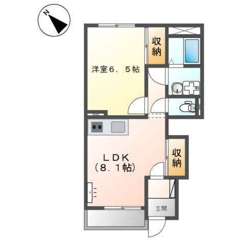 ノーザンライツの間取り