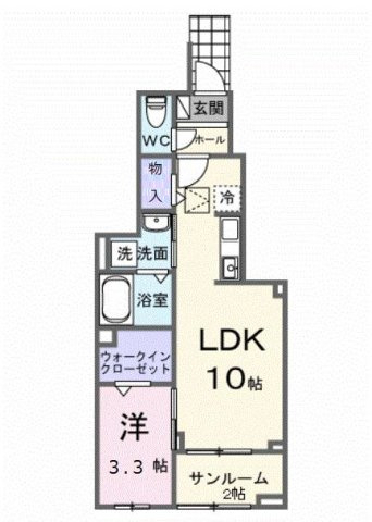 ヒカルサ清水本町の間取り