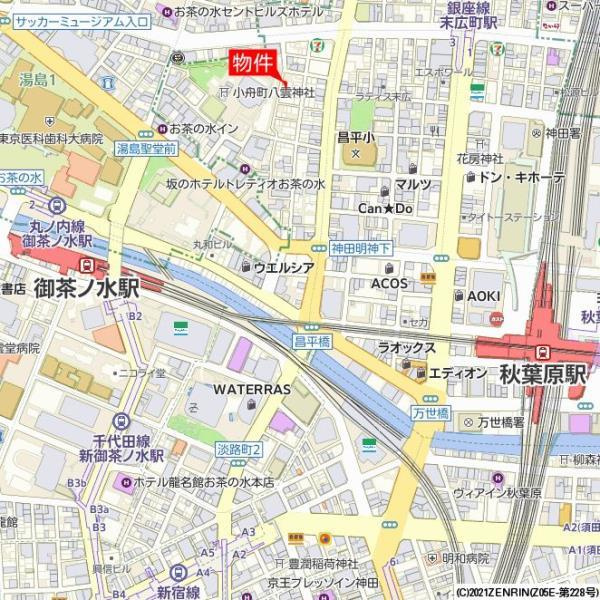 ＩＳＭ御茶ノ水の地図