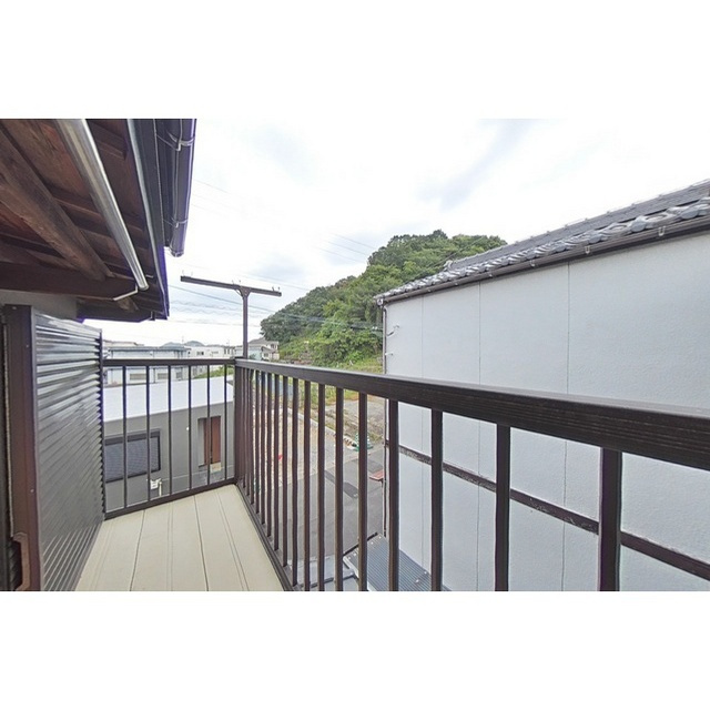 岐阜市正木の一戸建てのバルコニー