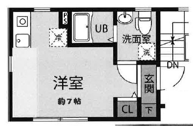 VISTA大森山王の間取り|間取りです。