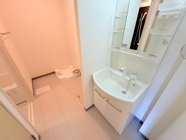 阪神打出浜マンションの洗面所