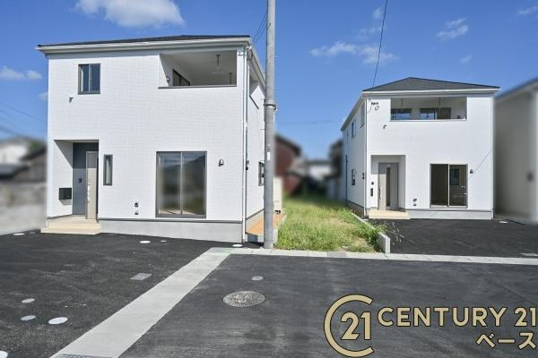 クレイドルガーデン市場 ３号棟 ／新築一戸建の前面道路含む現地写真|■現地撮影写真■