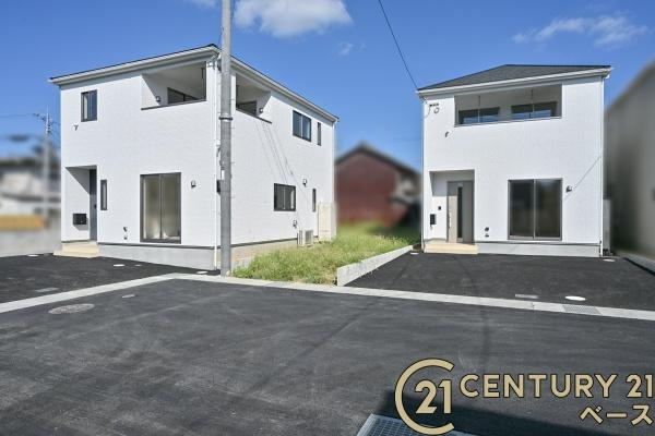 クレイドルガーデン市場 ４号棟 ／新築一戸建の前面道路含む現地写真|■現地撮影写真■