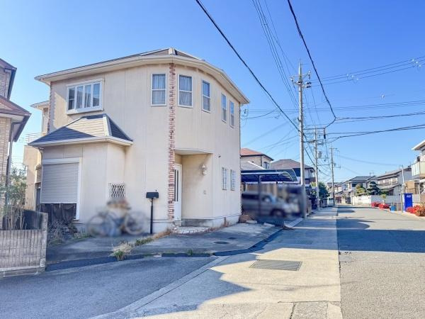 和歌山市梅原　中古戸建の前面道路含む現地写真