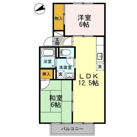 【間取り】 | アベニュー皆生