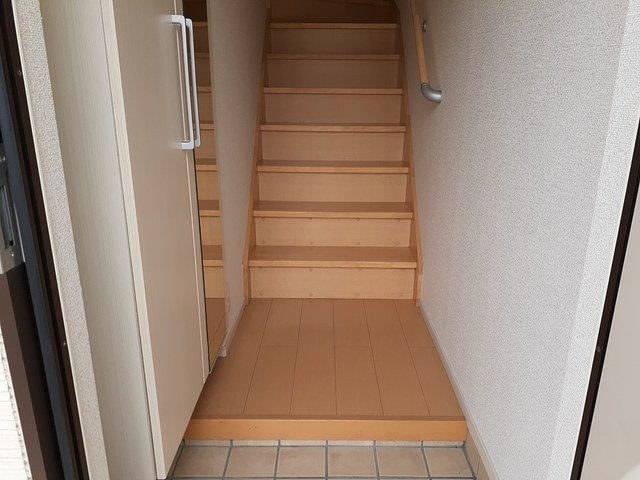 カーサ・ルピナスＢの玄関