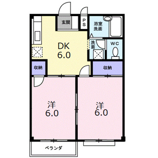 【間取り】 | エルディム．月