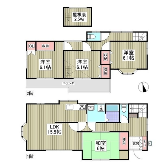 【間取り】 | リブレス萱場戸建