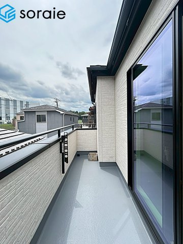 入間市鍵山8期全2棟　新築戸建　グラファーレのバルコニー|2026/6/23 撮影