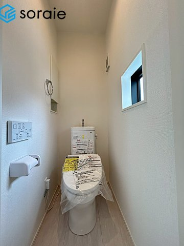 入間市鍵山8期全2棟　新築戸建　グラファーレのトイレ|2026/6/23 撮影