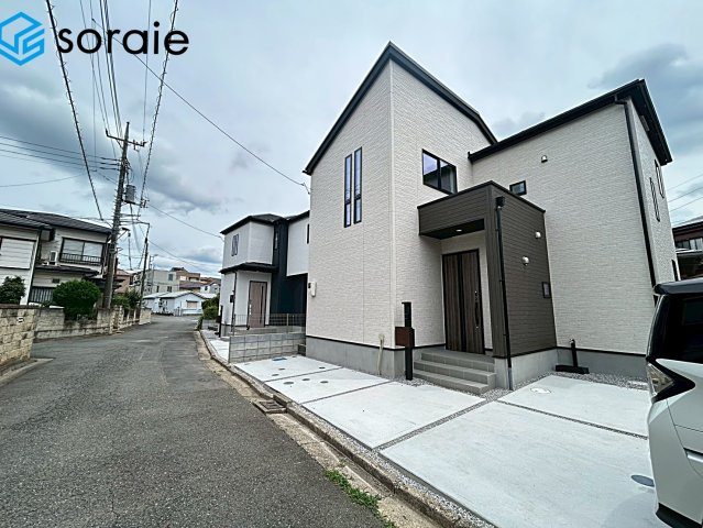 入間市鍵山8期全2棟　新築戸建　グラファーレの前面道路含む現地写真|2026/6/23 撮影