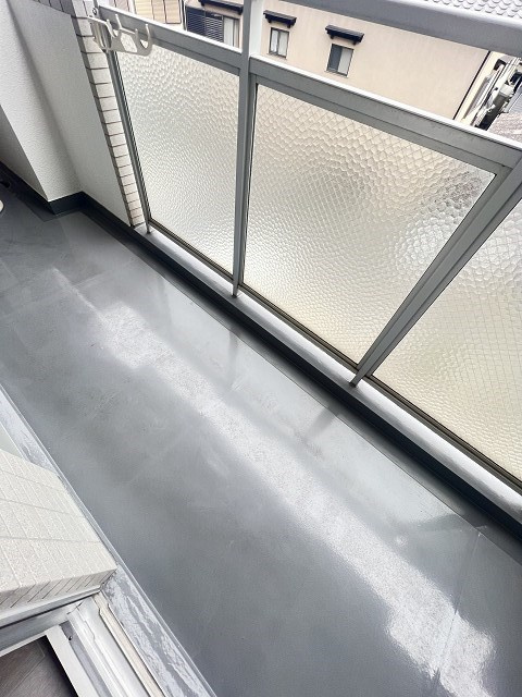エムグランツ壱番館のバルコニー