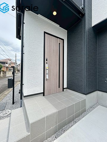 入間市鍵山8期全2棟　新築戸建　グラファーレの玄関|2026/6/23 撮影