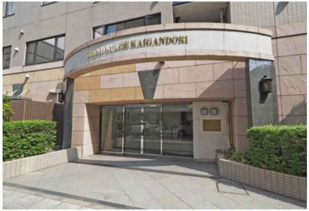 ★仲介手数料無料★グランドステージ海岸通りのエントランス