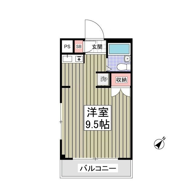 フラッツマグノリアの間取り