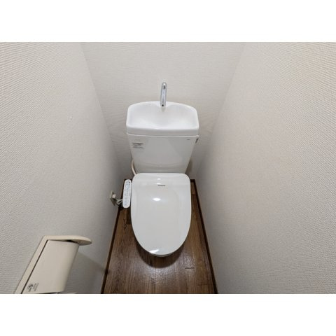 ロックハイツ1のトイレ|トイレもきれいです