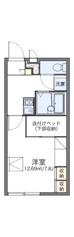 レオパレスＷｉｎｄの間取り