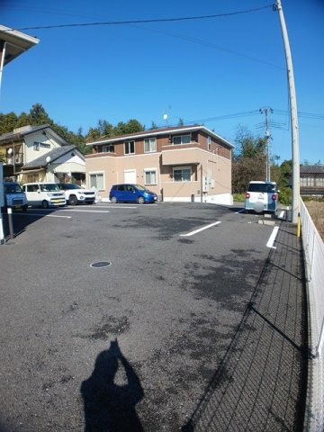 ポラリス・ハウス　Ｂの駐車場|駐車場に車を止められます