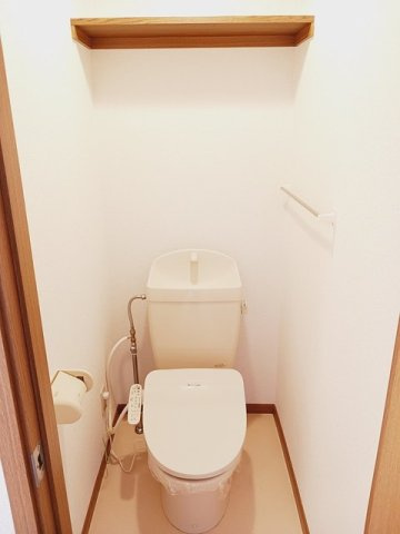 メゾンプレミールⅢのトイレ|コンパクトで使いやすいトイレです