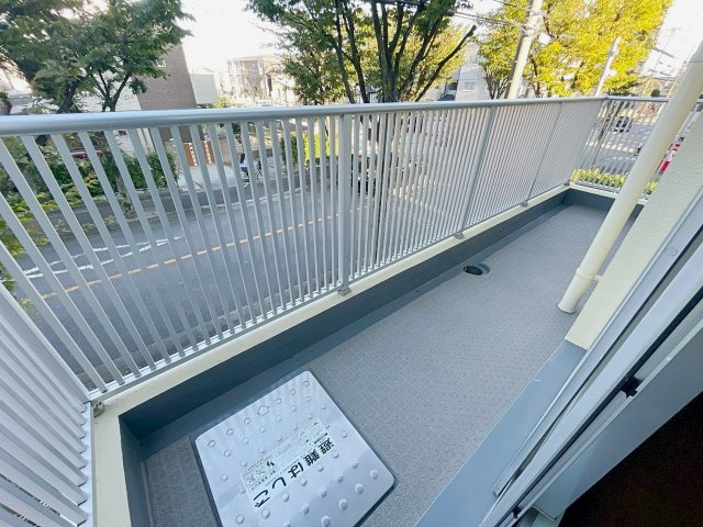 グリーンコートARAMAKIのバルコニー