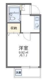 【間取り】 | レオパレス住道第２