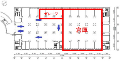 【区画図】 | ＴＥＲＲＡＤＡビジネスストレージ　勝島