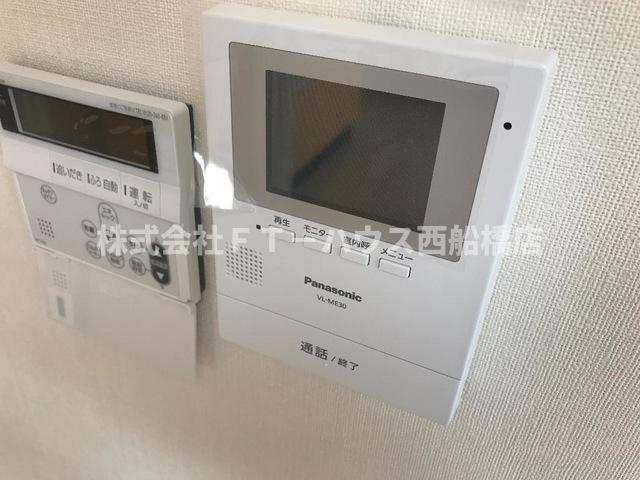 ウィステリア大野 Ｂのセキュリティ|カメラ付インターホン(イメージ)