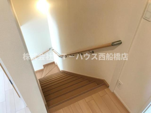 ウィステリア大野 Ｂの設備|階段(イメージ)