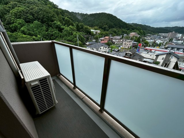 アルファステイツ西の土居のバルコニー