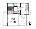 【間取り】 | ロフト付１Ｋの間取りです！