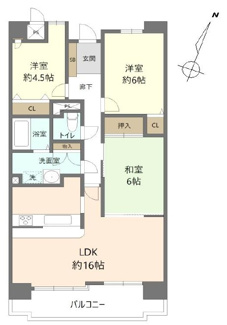 【間取り】 | ライオンズステーションプラザ近江八幡壱番館