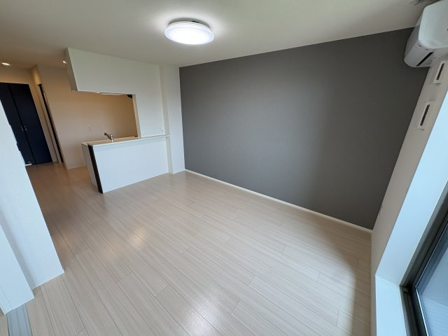 仮）藤江新築アパートA棟の居間・リビング
