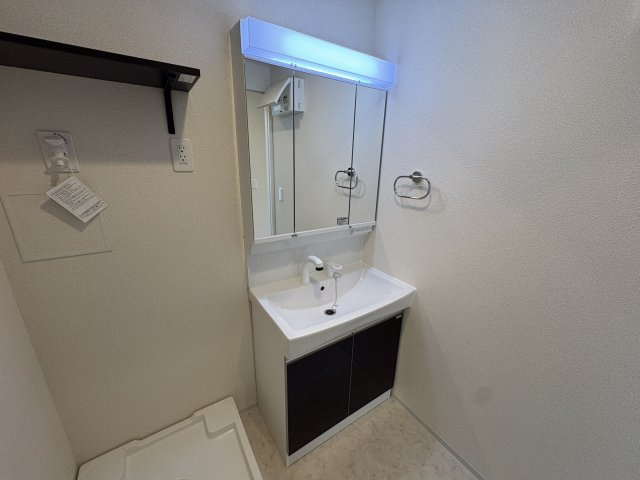 仮）藤江新築アパートA棟の洗面所