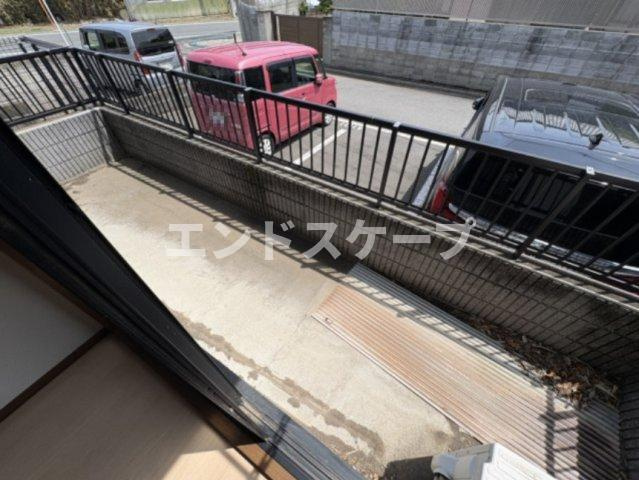 マーブル　Ａのバルコニー|高崎、前橋のお部屋探しはエンドスケープまで！お客様の理想お聞かせ下さい♪