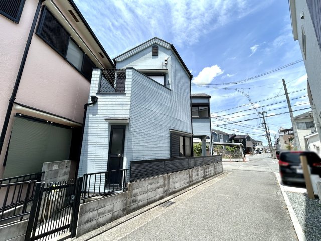 明石市大久保町松陰戸建の前面道路含む現地写真