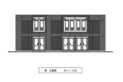 【外観】 | 仮）藤江新築アパートA棟 | 完成予想図