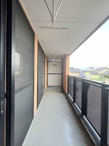 カーサ・オランジュのバルコニー