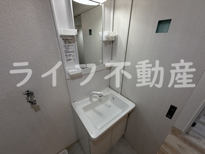 セジュールの独立洗面台