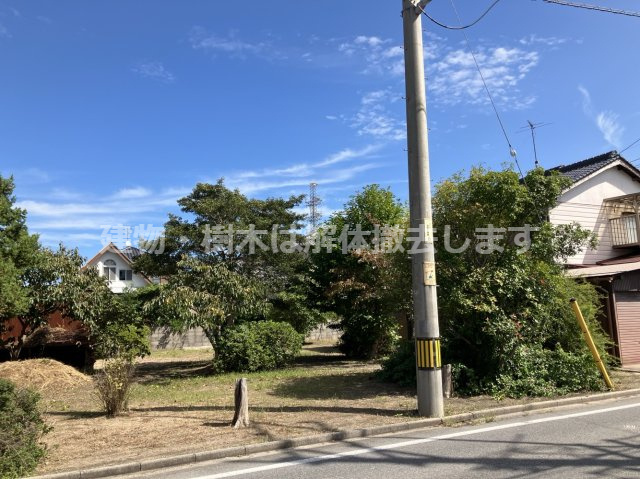 米子市夜見町　売土地の外観