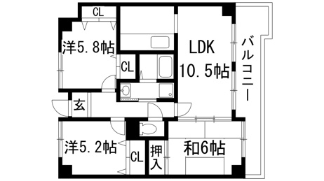 【間取り】