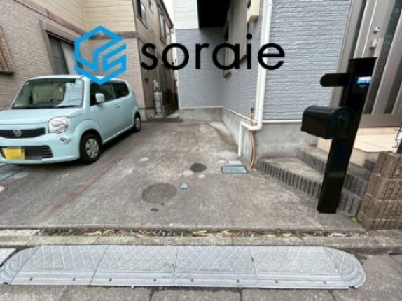 狭山市入間川　中古戸建の駐車場|令和8年6月4日撮影。