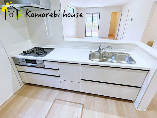 上尾市川　新築一戸建て　グラファーレ　03のキッチン|キッチンです