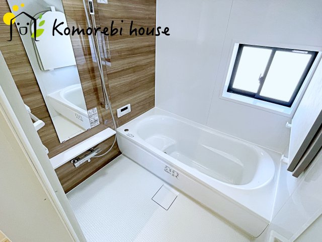 上尾市川　新築一戸建て　グラファーレ　03の浴室|日々の疲れを癒すお風呂付です